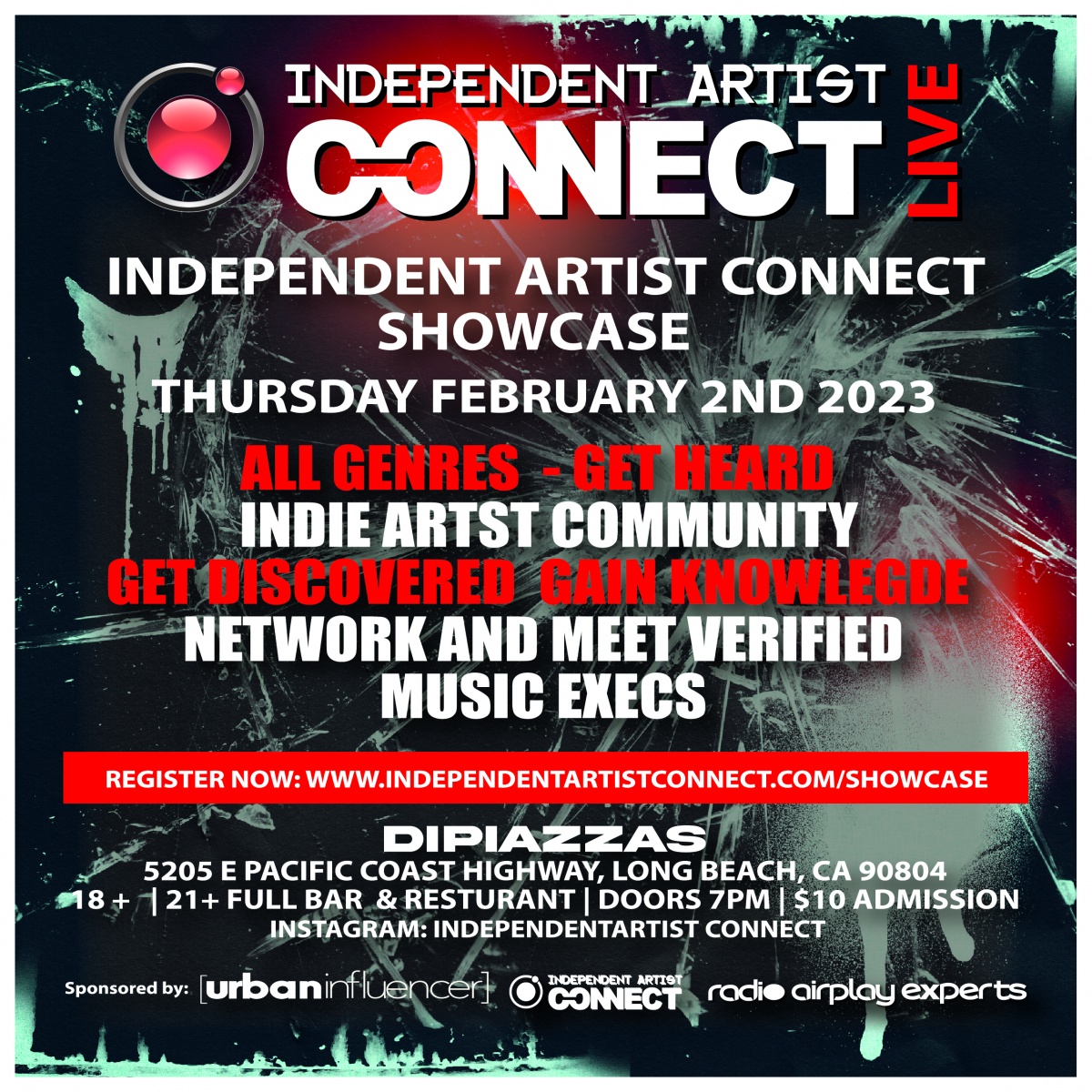 Event: INDEPENDENT ARTIST CONNECT SHOWCASE. 