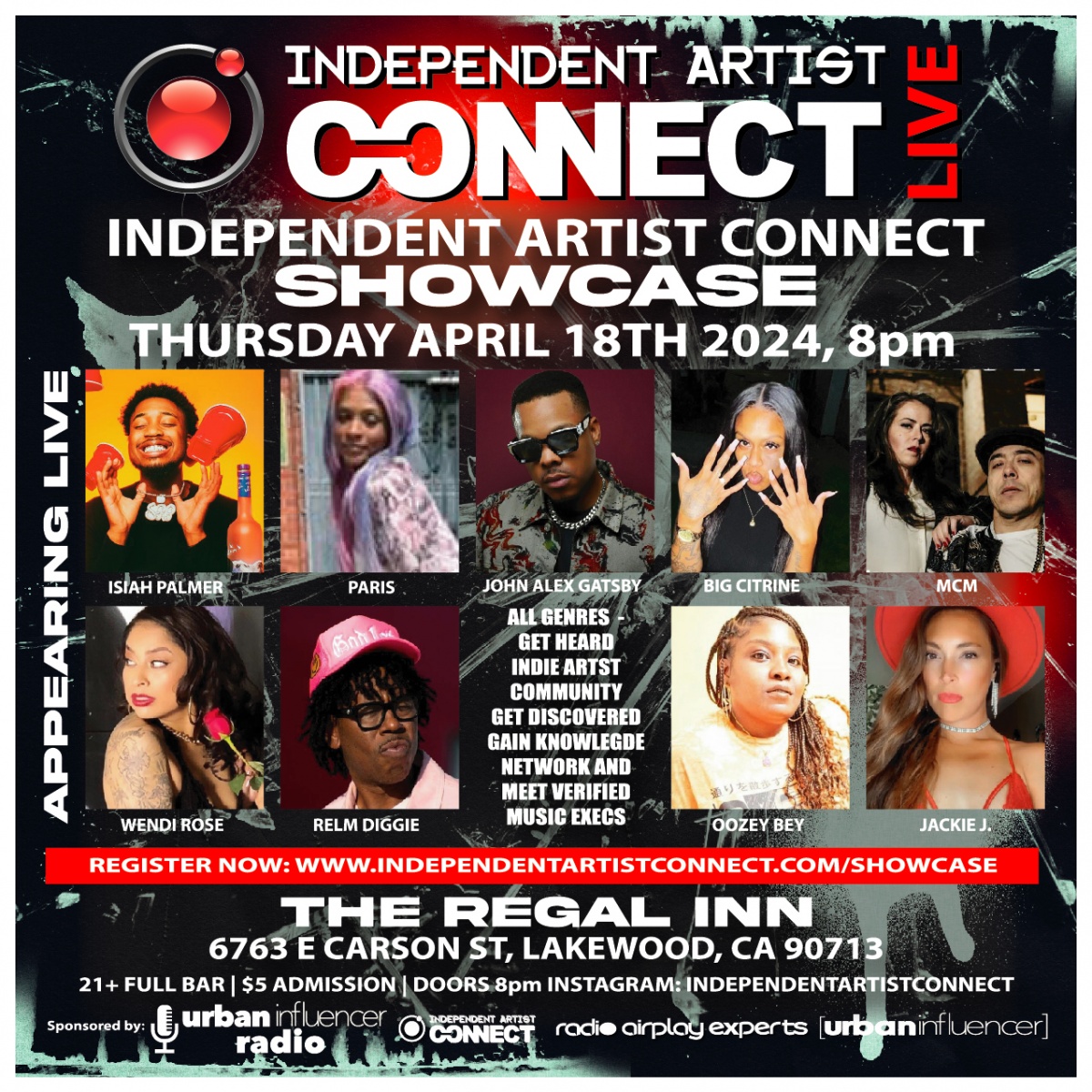 Event: INDPENDENT ARTIST CONNECT SHOWCASE 